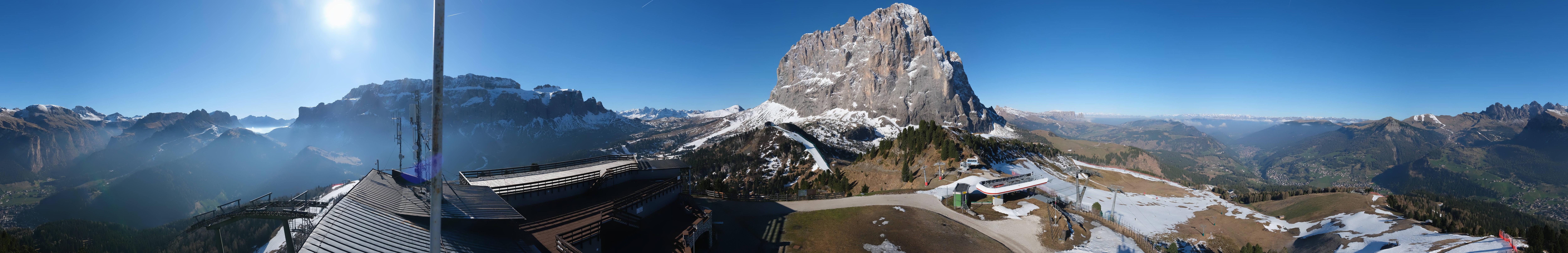 Archiv Foto Webcam Gröden: Ausblick Ciampinoi