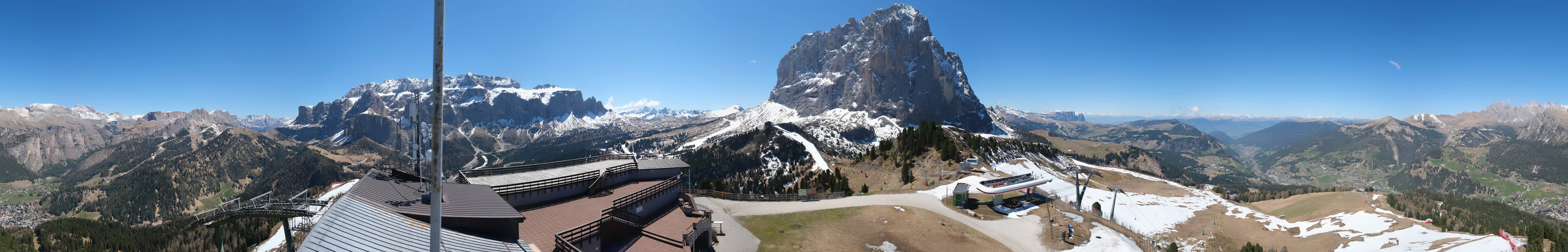 Archiv Foto Webcam Gröden: Ausblick Ciampinoi