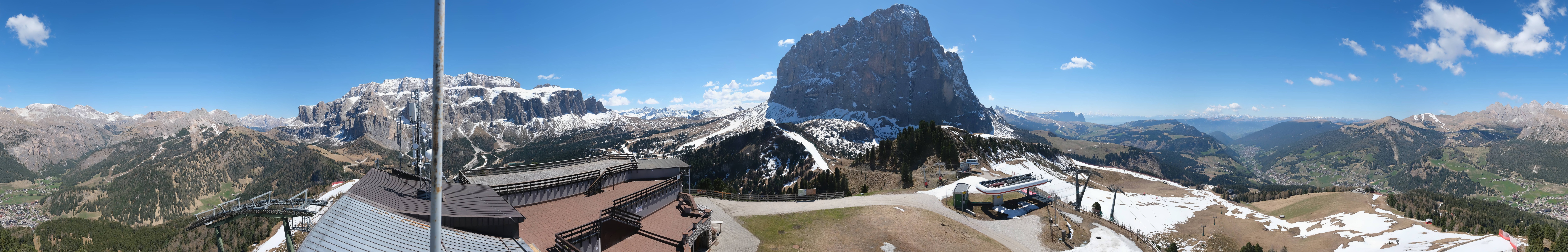 Archiv Foto Webcam Gröden: Ausblick Ciampinoi