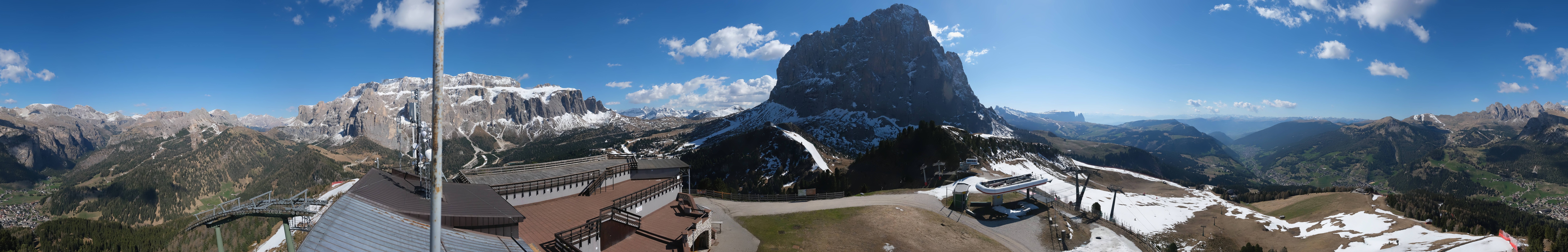 Archiv Foto Webcam Gröden: Ausblick Ciampinoi