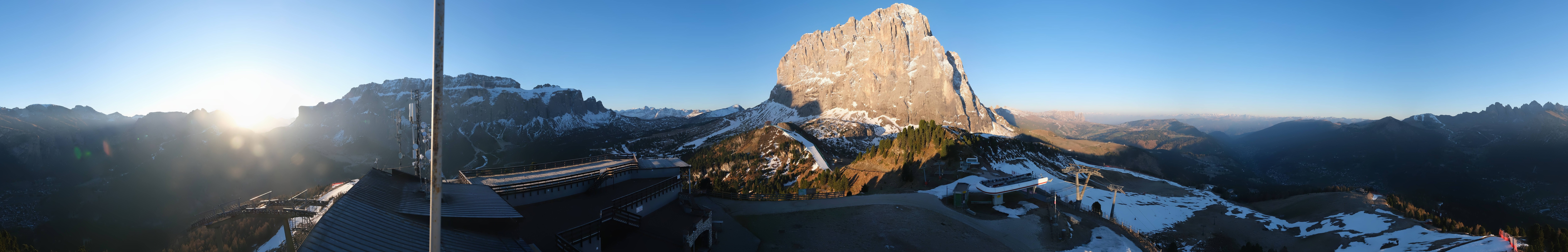 Archived image Webcam Val Gardena - View Ciampinoi top station