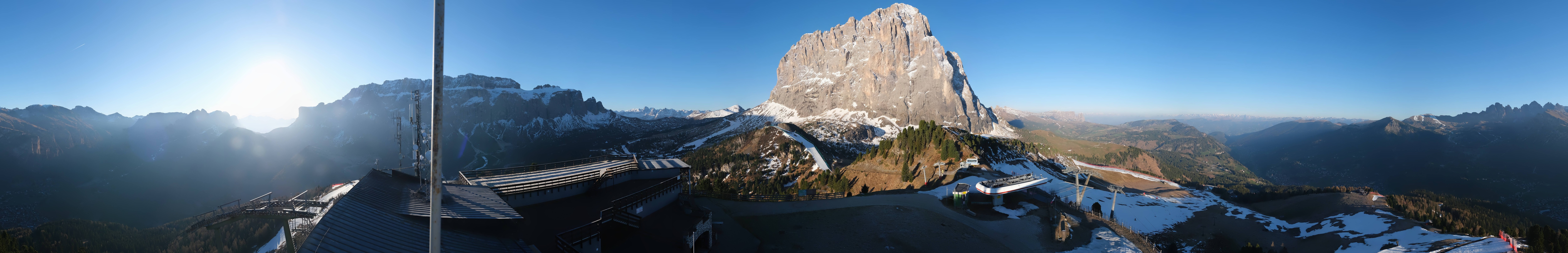 Archived image Webcam Val Gardena - View Ciampinoi top station