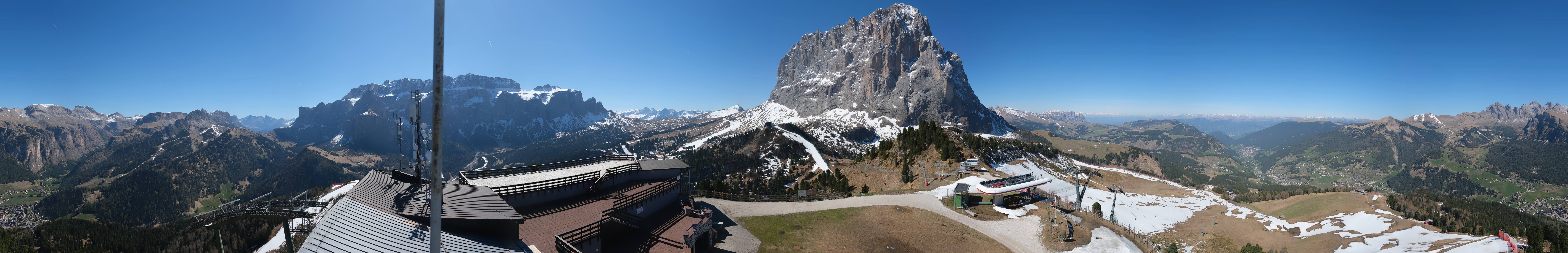 Archived image Webcam Val Gardena - View Ciampinoi top station