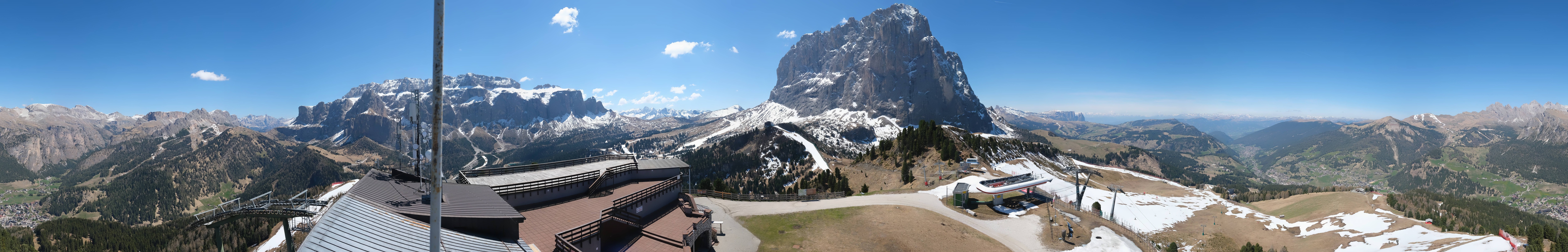 Archived image Webcam Val Gardena - View Ciampinoi top station