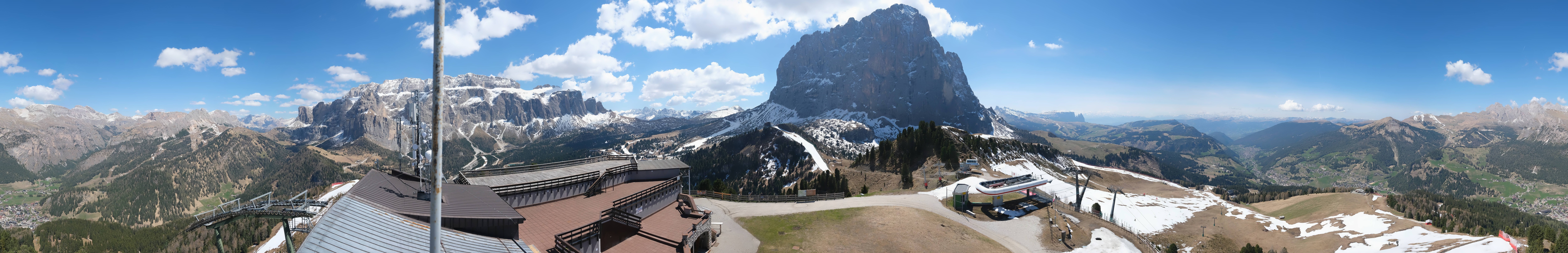 Archived image Webcam Val Gardena - View Ciampinoi top station