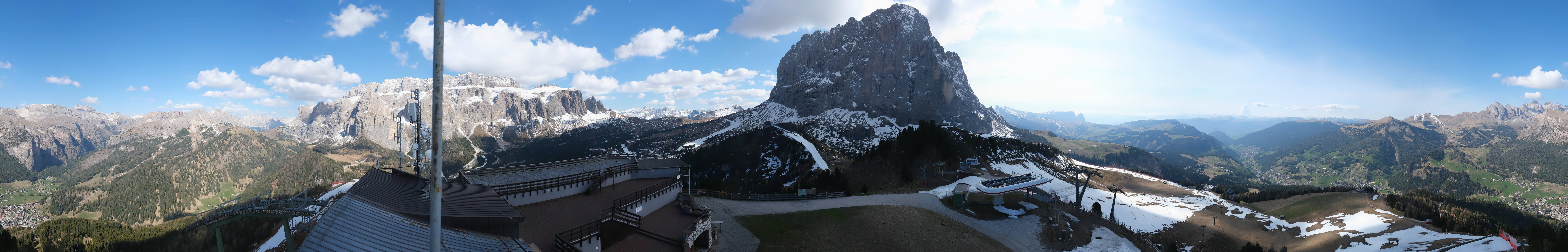 Archived image Webcam Val Gardena - View Ciampinoi top station