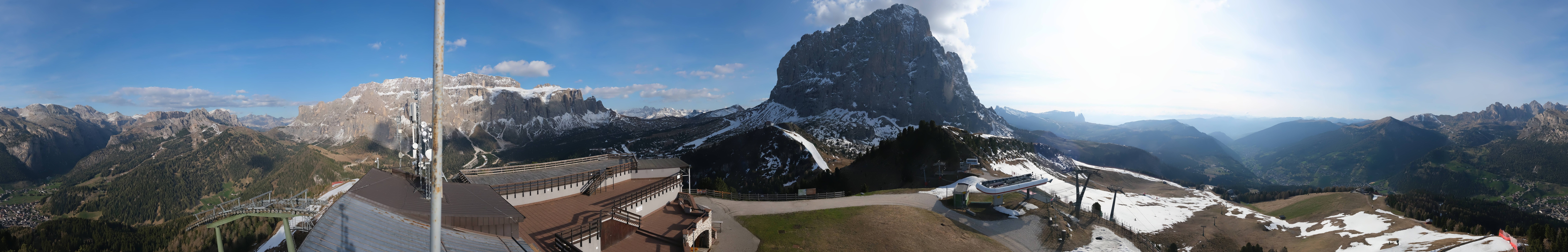 Archived image Webcam Val Gardena - View Ciampinoi top station