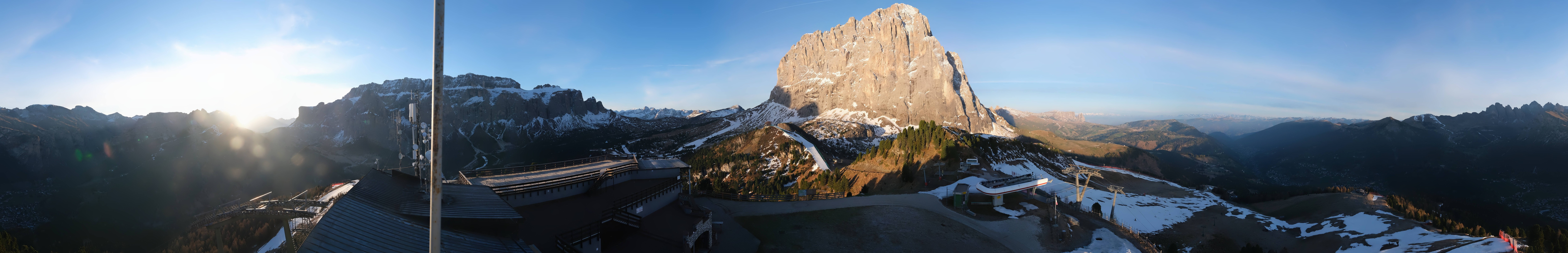 Archiv Foto Webcam Gröden: Ausblick Ciampinoi