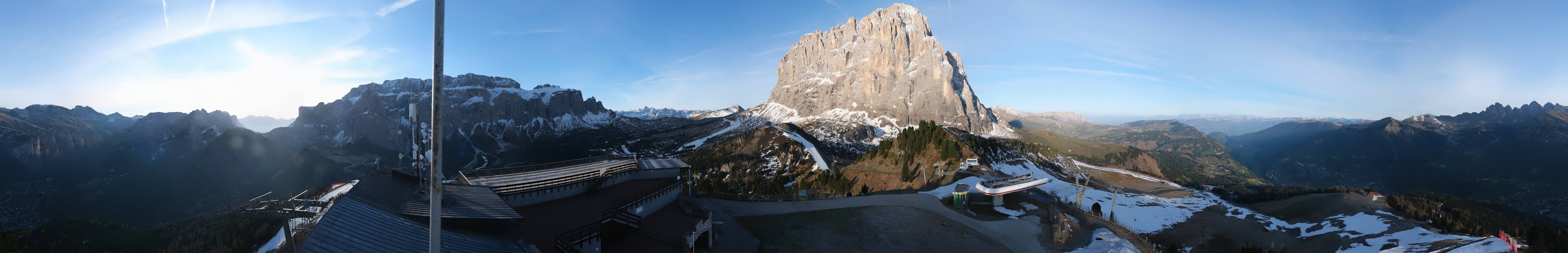 Archiv Foto Webcam Gröden: Ausblick Ciampinoi