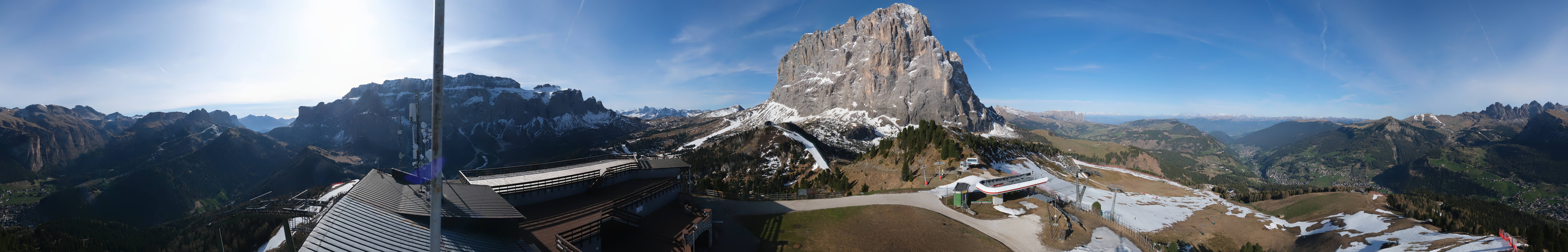 Archiv Foto Webcam Gröden: Ausblick Ciampinoi