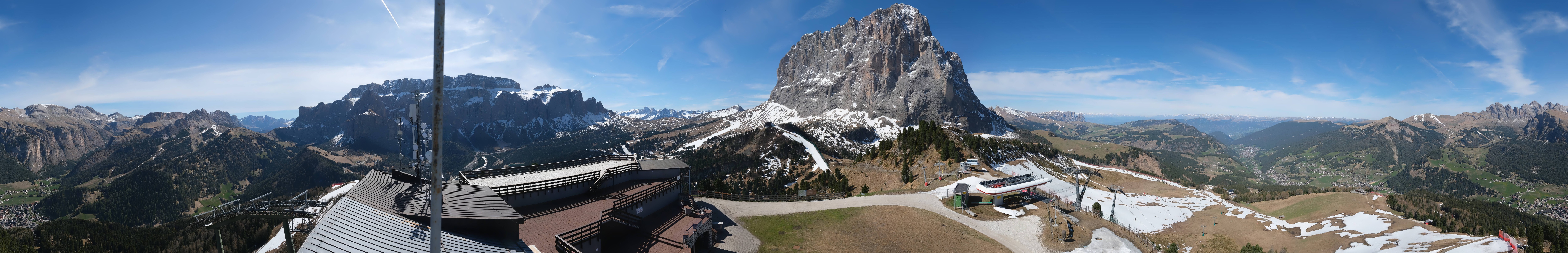 Archived image Webcam Val Gardena - View Ciampinoi top station