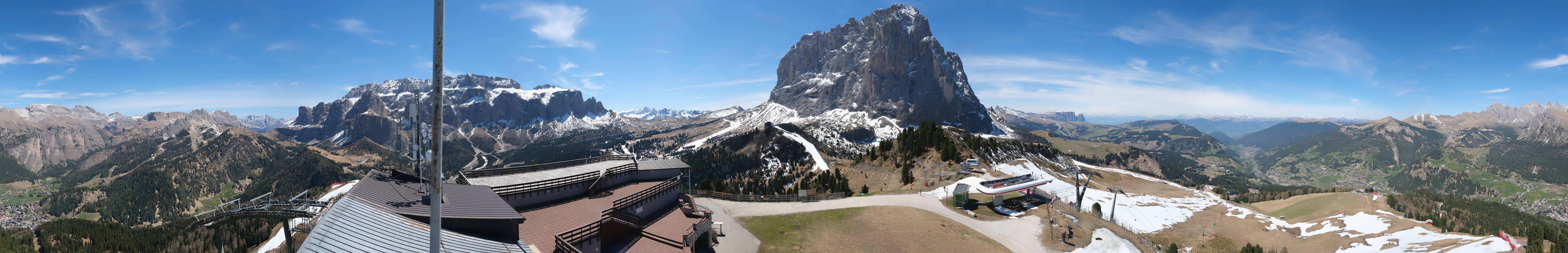 Archived image Webcam Val Gardena - View Ciampinoi top station