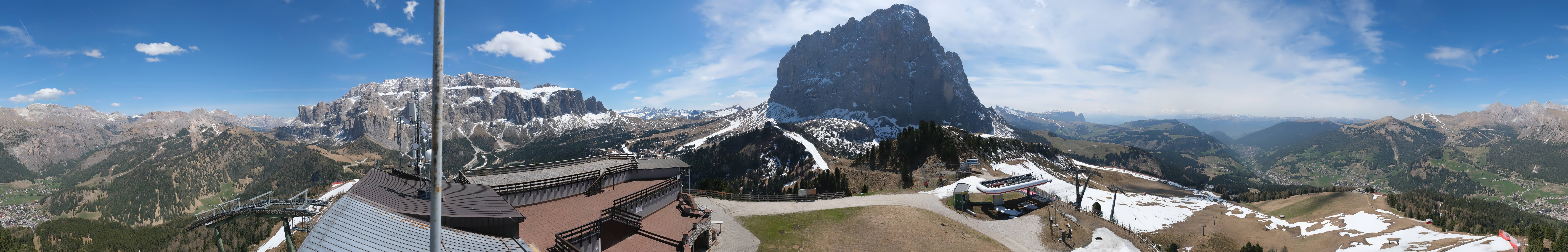 Archived image Webcam Val Gardena - View Ciampinoi top station