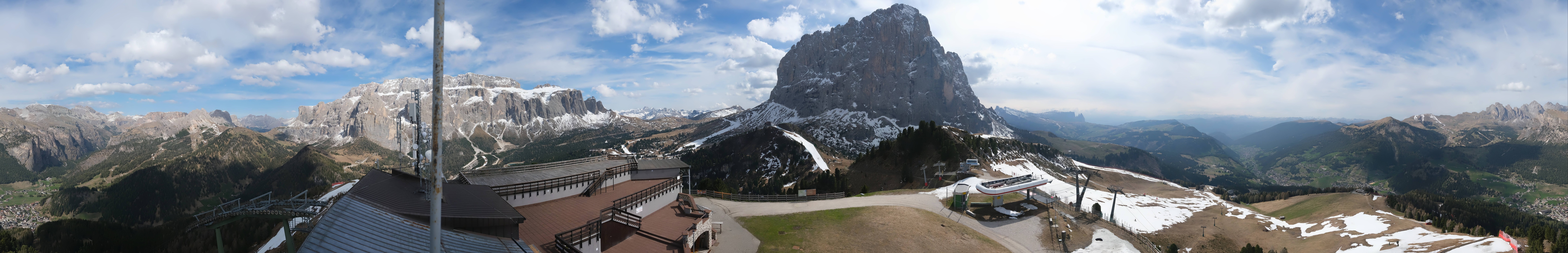 Archived image Webcam Val Gardena - View Ciampinoi top station