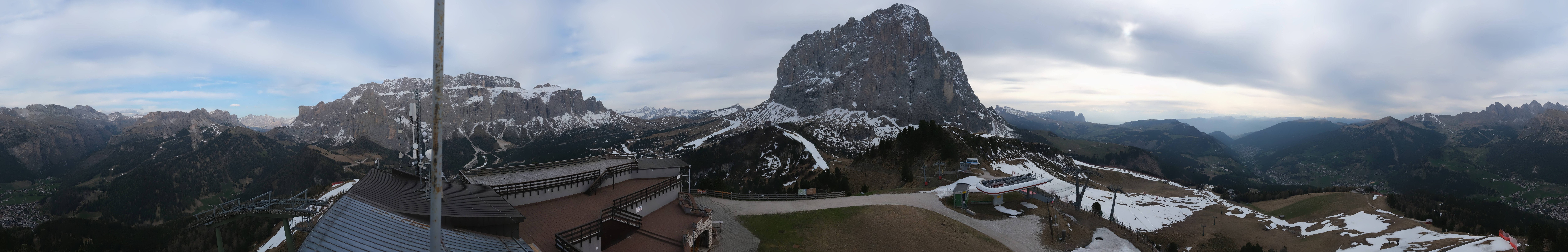 Archived image Webcam Val Gardena - View Ciampinoi top station