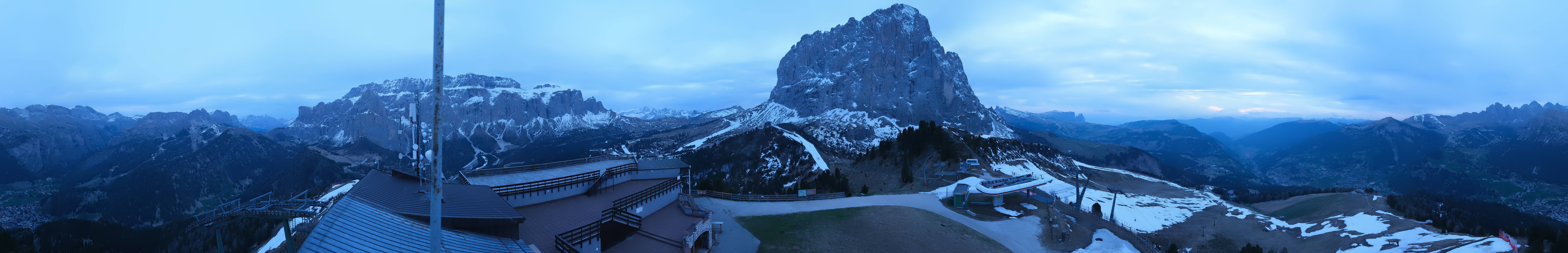Archiv Foto Webcam Gröden: Ausblick Ciampinoi