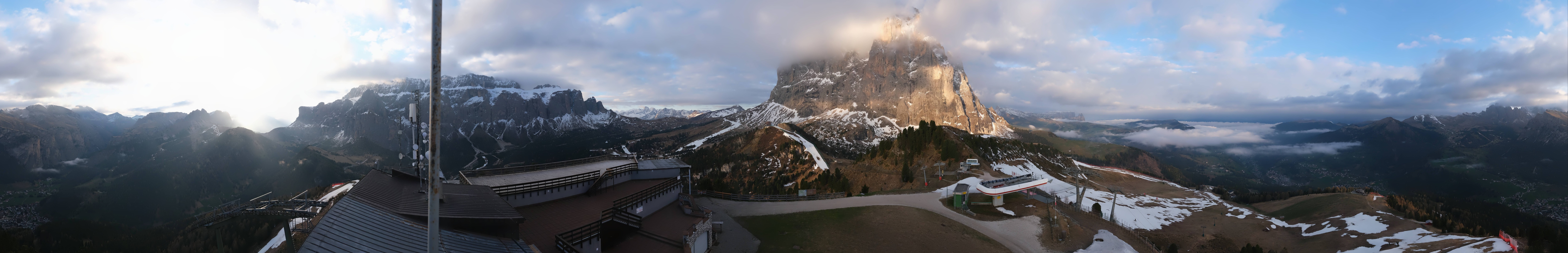 Archiv Foto Webcam Gröden: Ausblick Ciampinoi