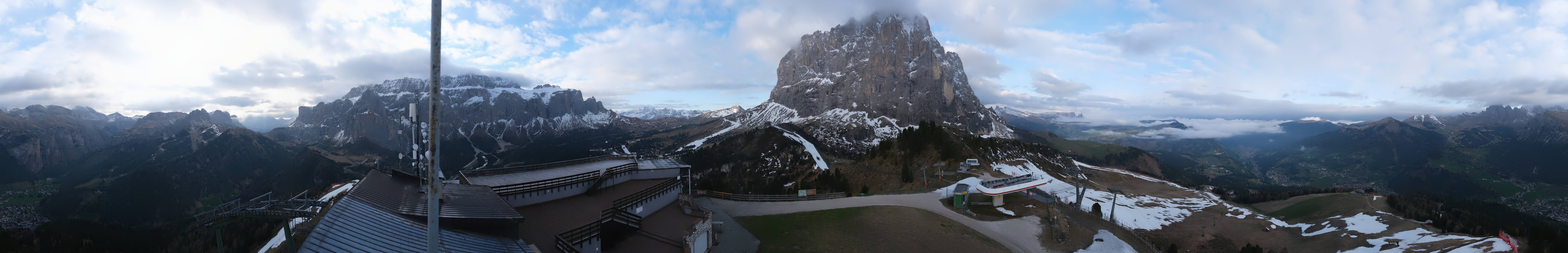 Archiv Foto Webcam Gröden: Ausblick Ciampinoi