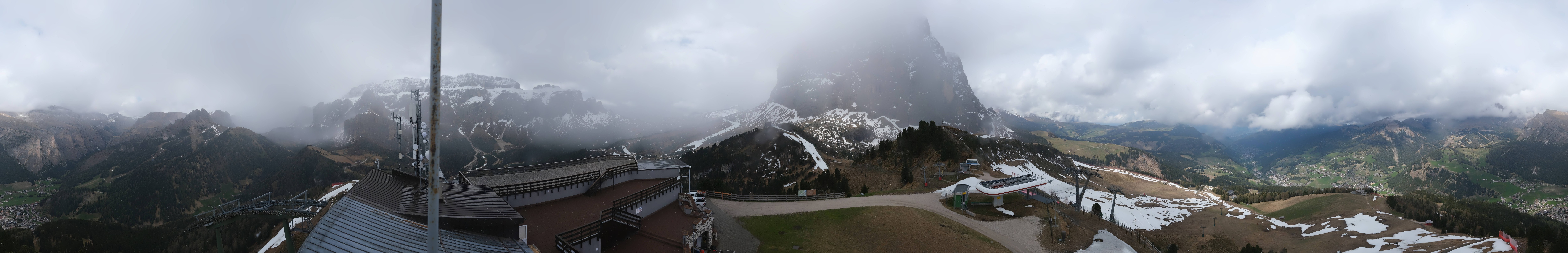 Archiv Foto Webcam Gröden: Ausblick Ciampinoi