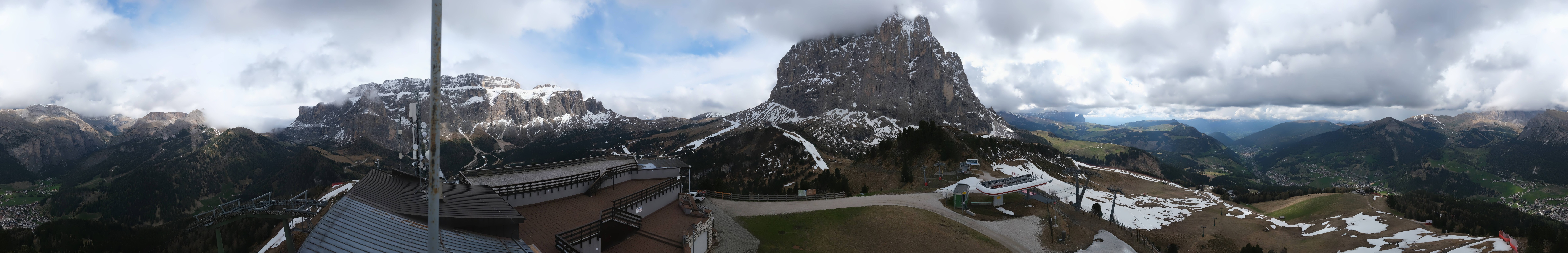 Archiv Foto Webcam Gröden: Ausblick Ciampinoi