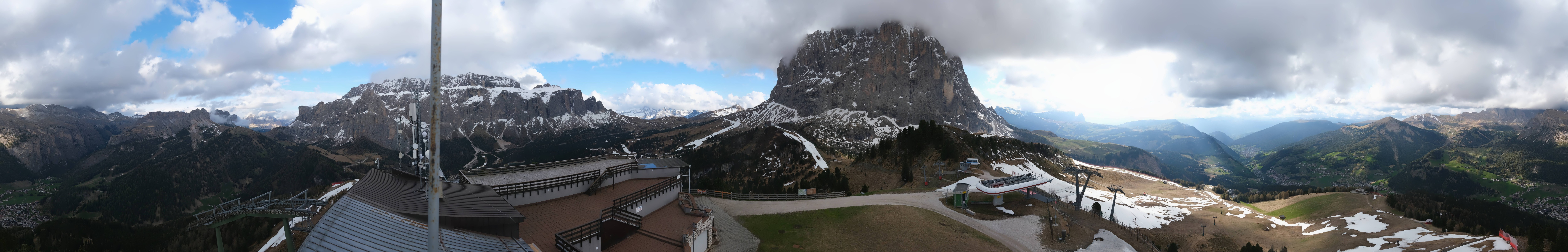 Archiv Foto Webcam Gröden: Ausblick Ciampinoi