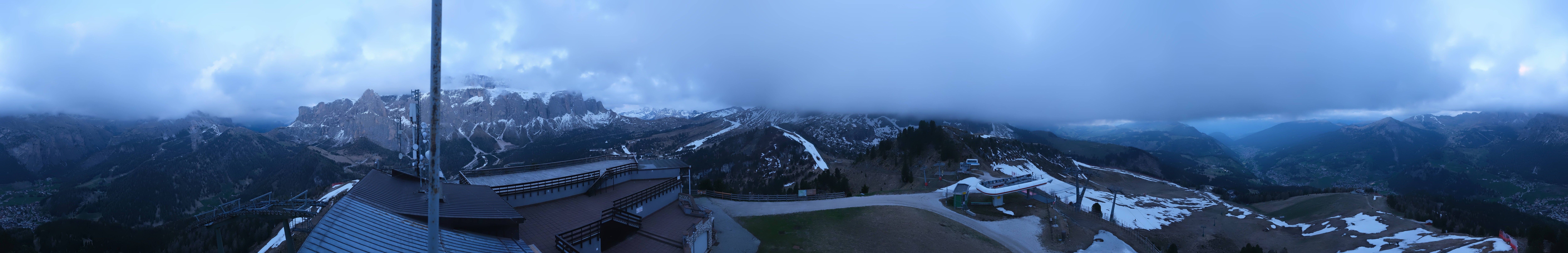 Archiv Foto Webcam Gröden: Ausblick Ciampinoi