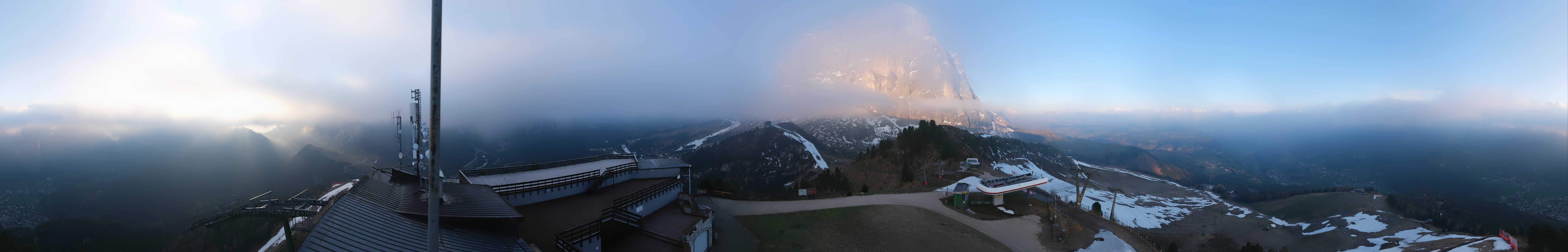 Archiv Foto Webcam Gröden: Ausblick Ciampinoi
