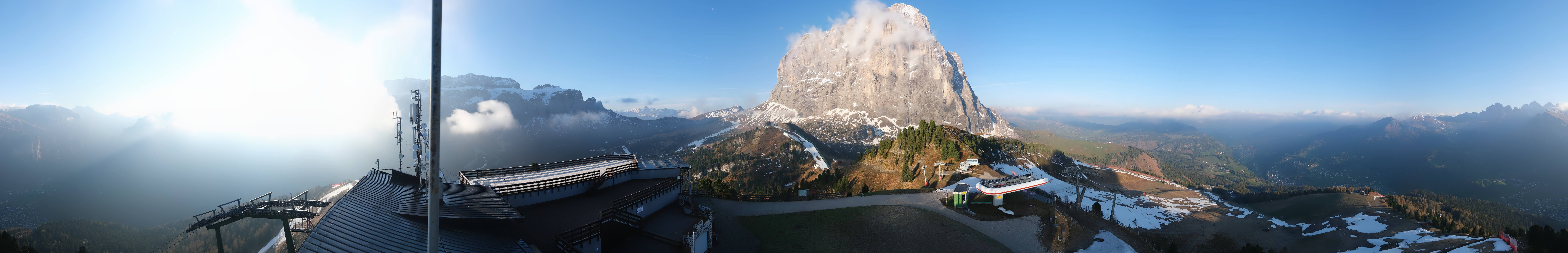 Archiv Foto Webcam Gröden: Ausblick Ciampinoi