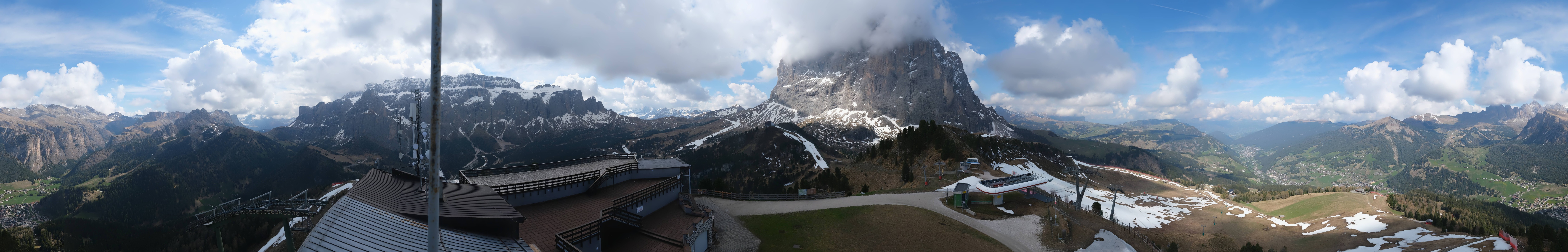Archiv Foto Webcam Gröden: Ausblick Ciampinoi