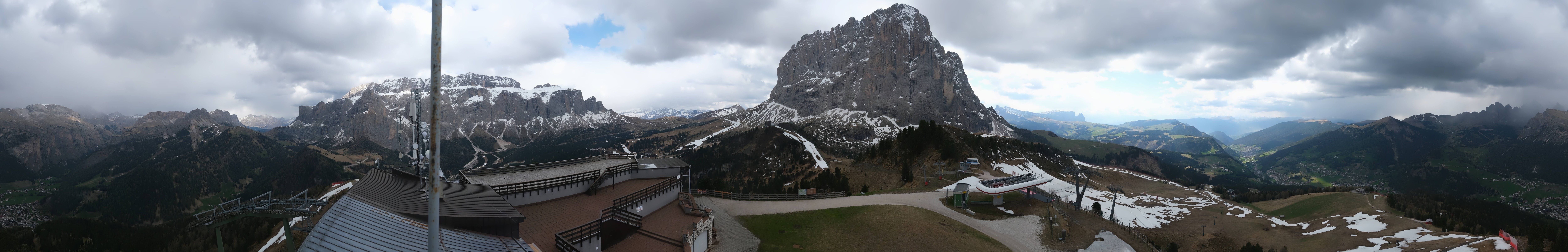 Archiv Foto Webcam Gröden: Ausblick Ciampinoi