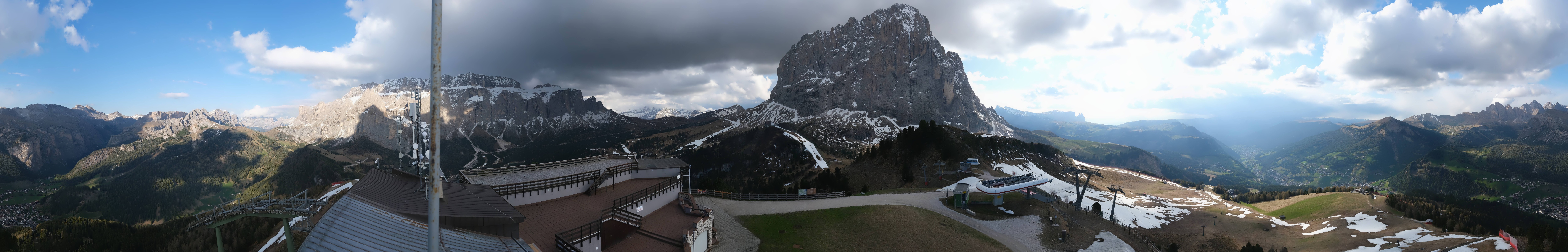 Archiv Foto Webcam Gröden: Ausblick Ciampinoi