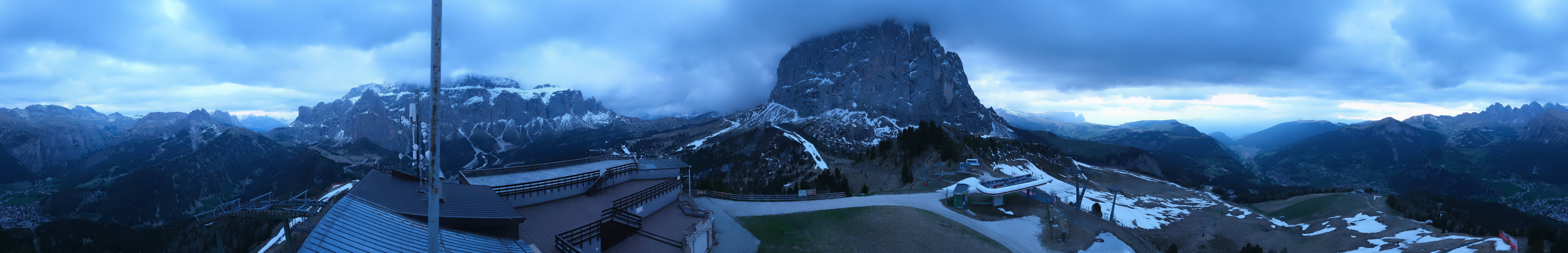 Archiv Foto Webcam Gröden: Ausblick Ciampinoi