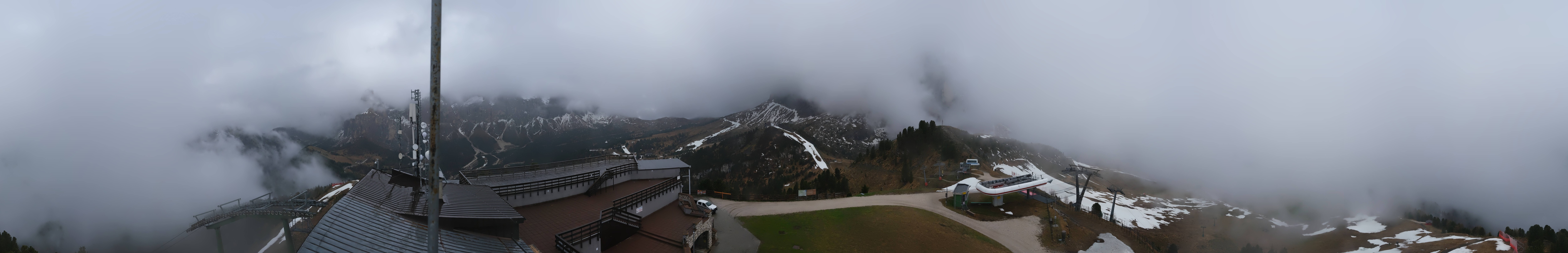 Archiv Foto Webcam Gröden: Ausblick Ciampinoi