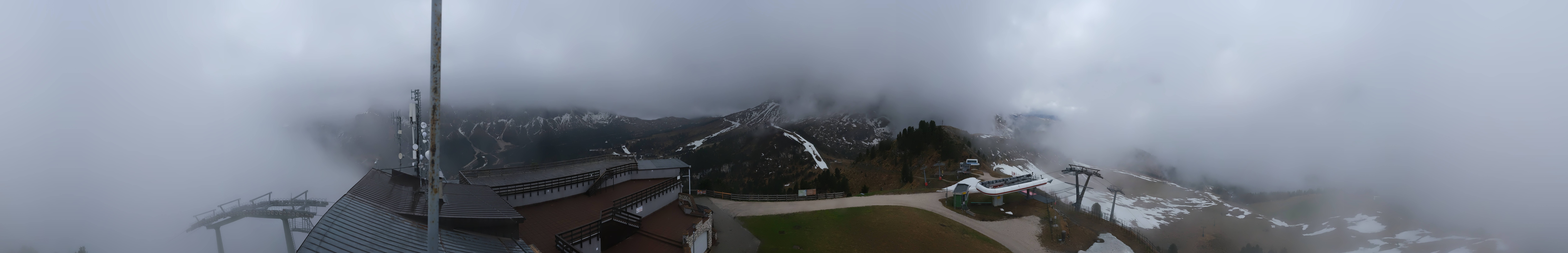Archiv Foto Webcam Gröden: Ausblick Ciampinoi