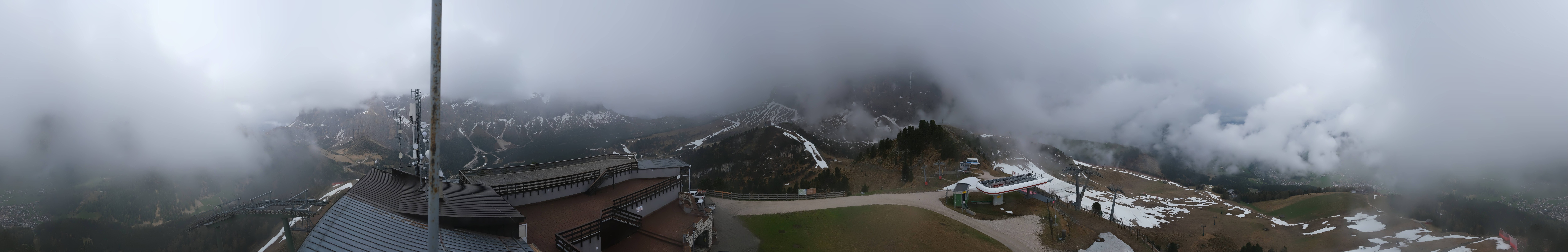 Archiv Foto Webcam Gröden: Ausblick Ciampinoi