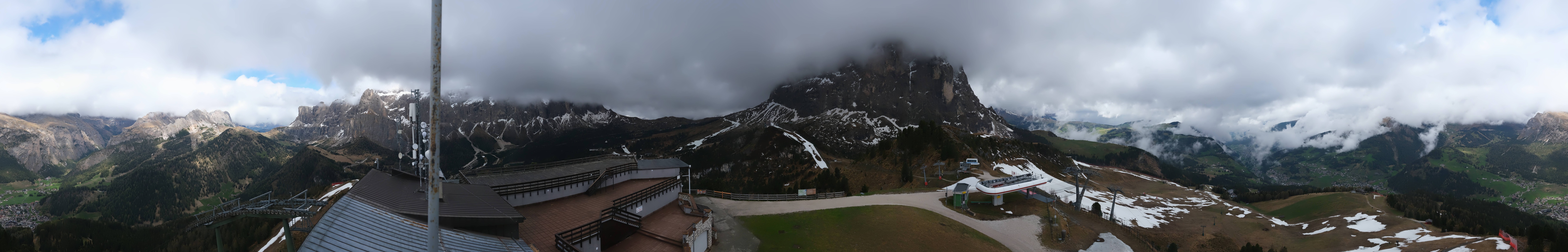 Archiv Foto Webcam Gröden: Ausblick Ciampinoi