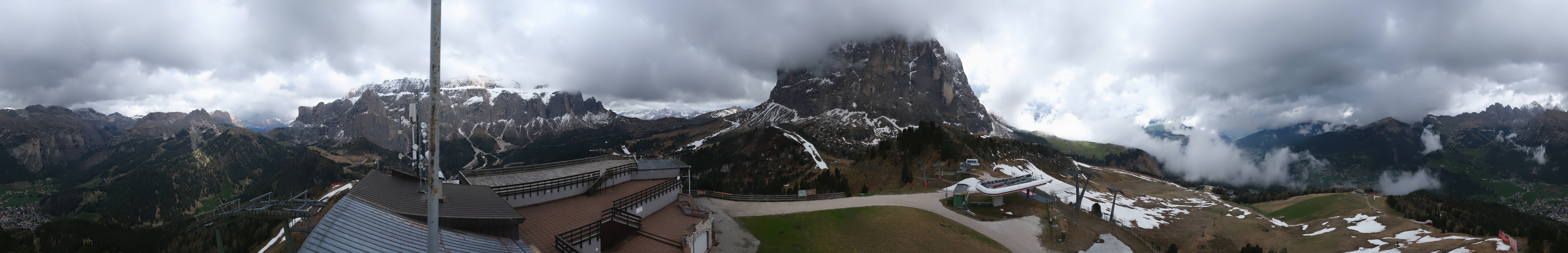 Archiv Foto Webcam Gröden: Ausblick Ciampinoi