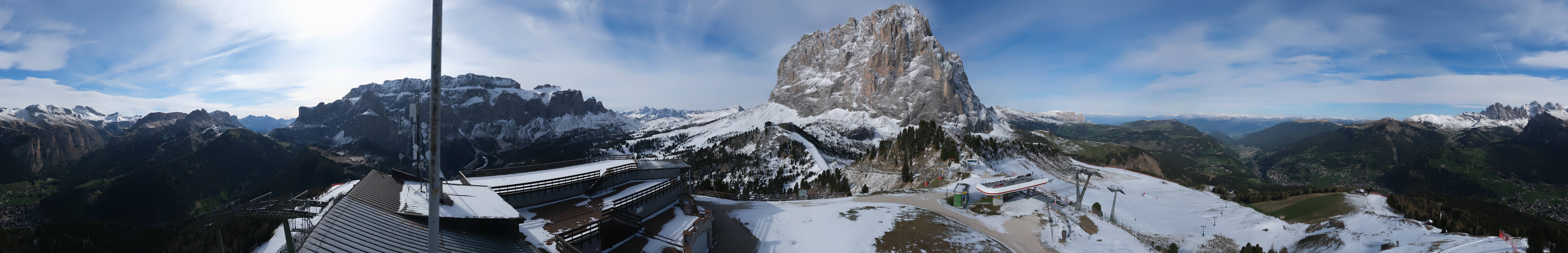 Archiv Foto Webcam Gröden: Ausblick Ciampinoi