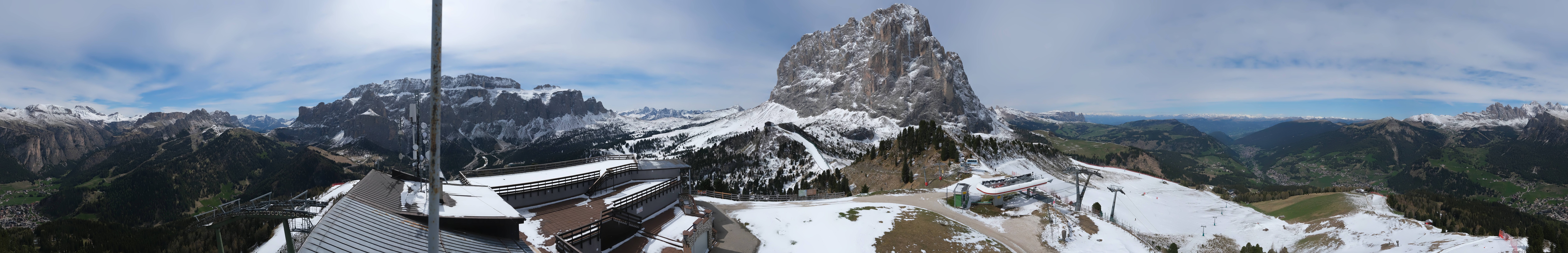 Archiv Foto Webcam Gröden: Ausblick Ciampinoi