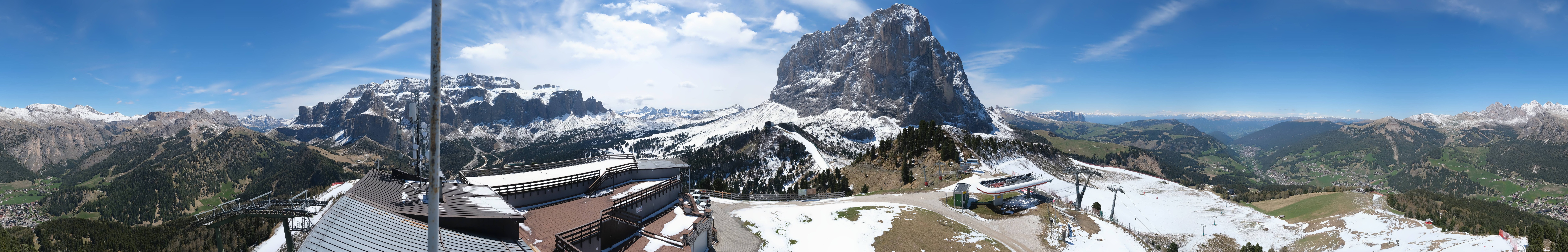 Archiv Foto Webcam Gröden: Ausblick Ciampinoi