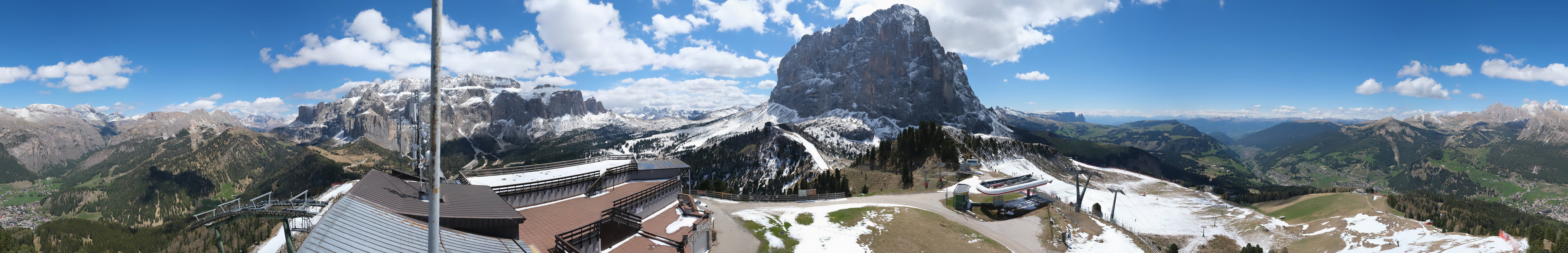 Archiv Foto Webcam Gröden: Ausblick Ciampinoi