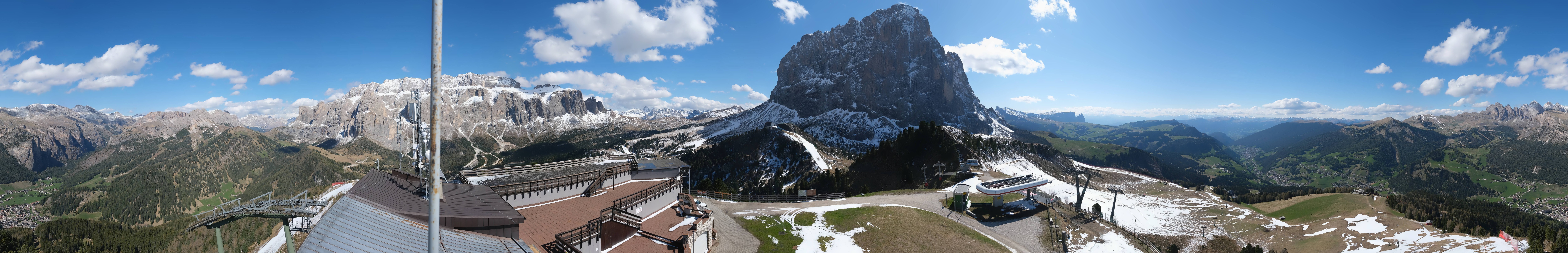 Archiv Foto Webcam Gröden: Ausblick Ciampinoi