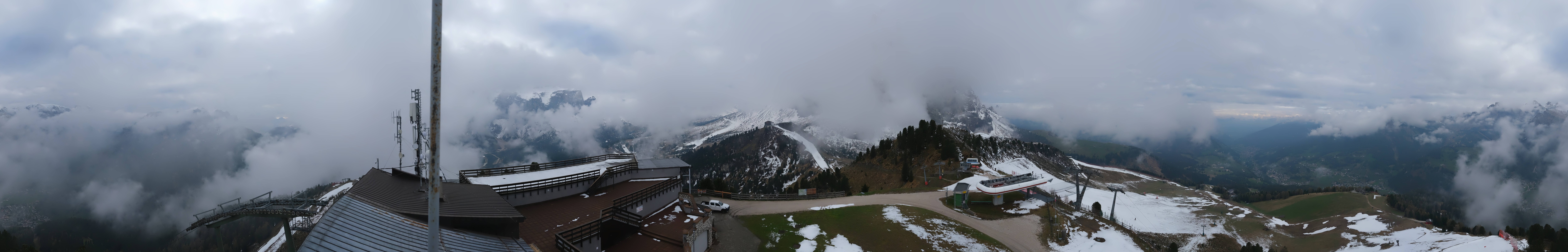 Archiv Foto Webcam Gröden: Ausblick Ciampinoi