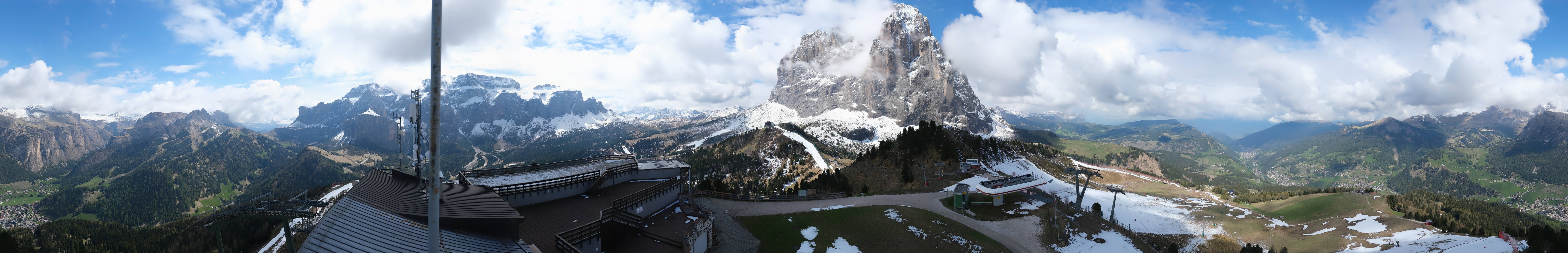 Archiv Foto Webcam Gröden: Ausblick Ciampinoi