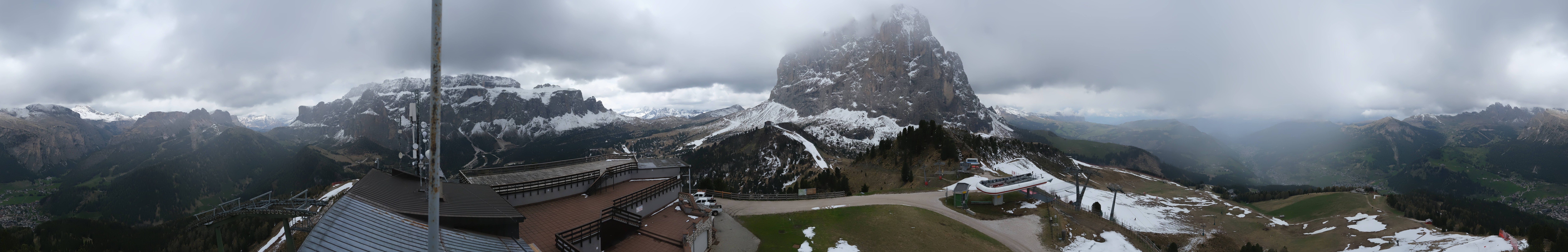 Archiv Foto Webcam Gröden: Ausblick Ciampinoi