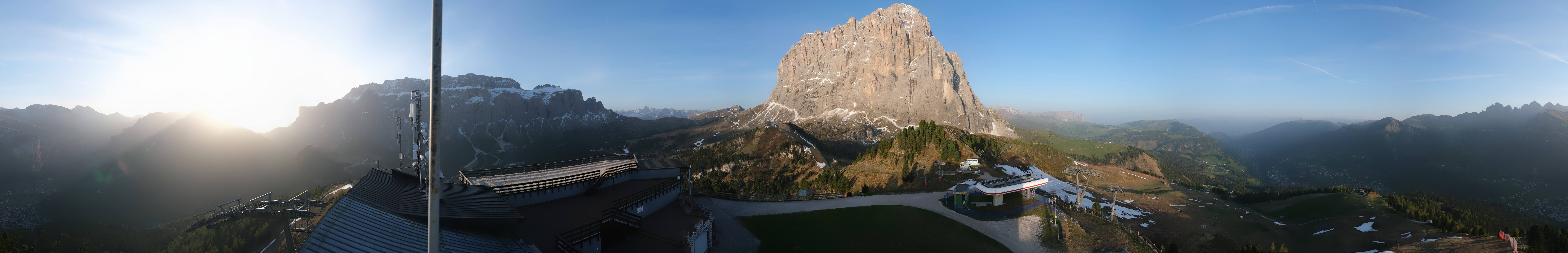 Archiv Foto Webcam Gröden: Ausblick Ciampinoi