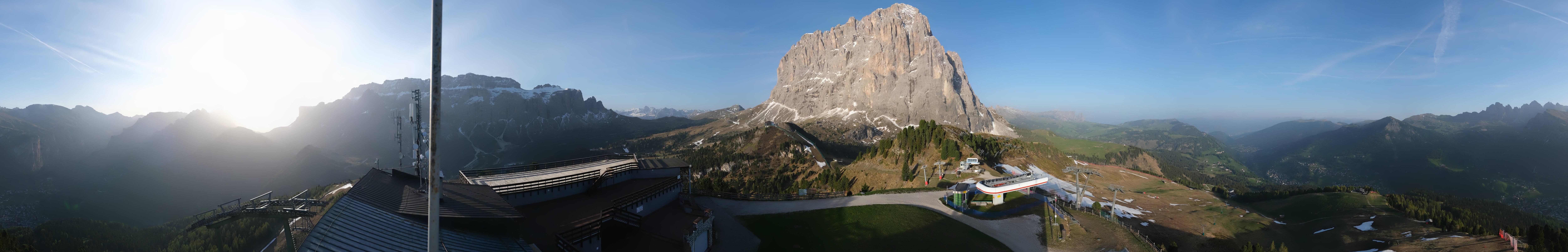 Archiv Foto Webcam Gröden: Ausblick Ciampinoi