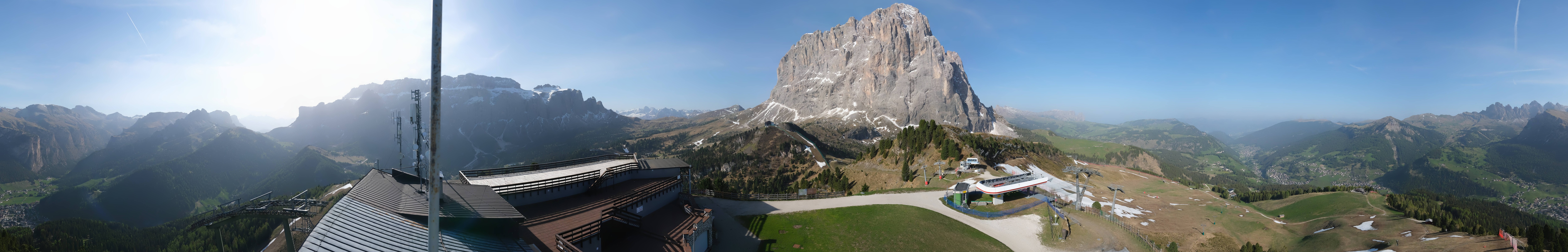 Archiv Foto Webcam Gröden: Ausblick Ciampinoi