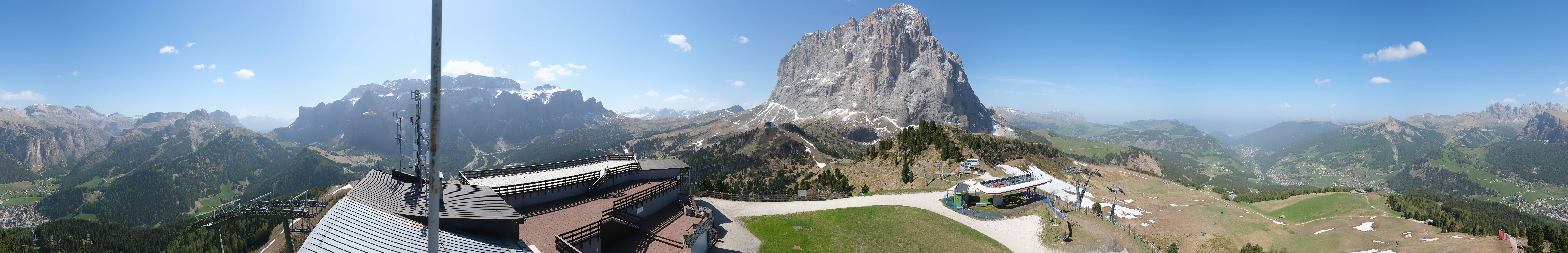 Archiv Foto Webcam Gröden: Ausblick Ciampinoi