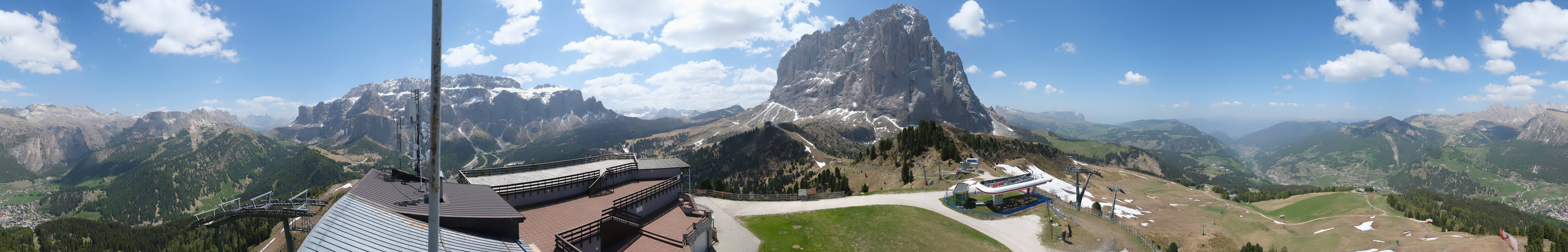 Archiv Foto Webcam Gröden: Ausblick Ciampinoi